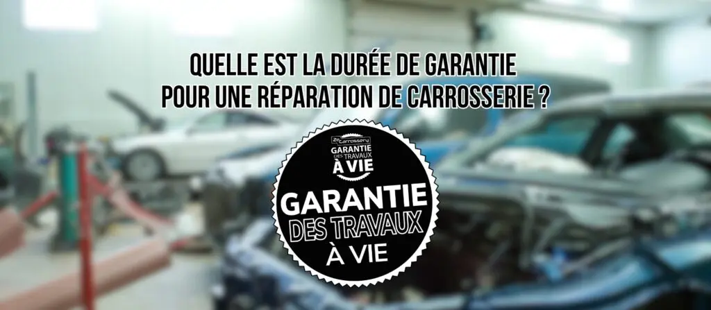 Image en avant sur la garantie réparation carrosserie