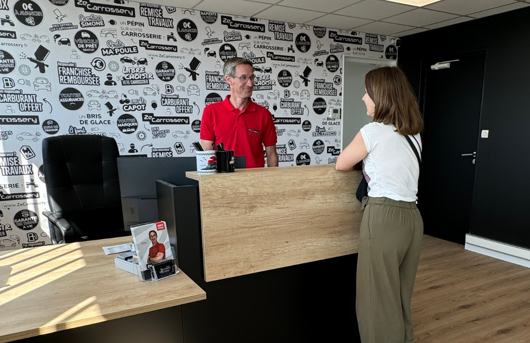 L'accueil client chez ZeCarrossery