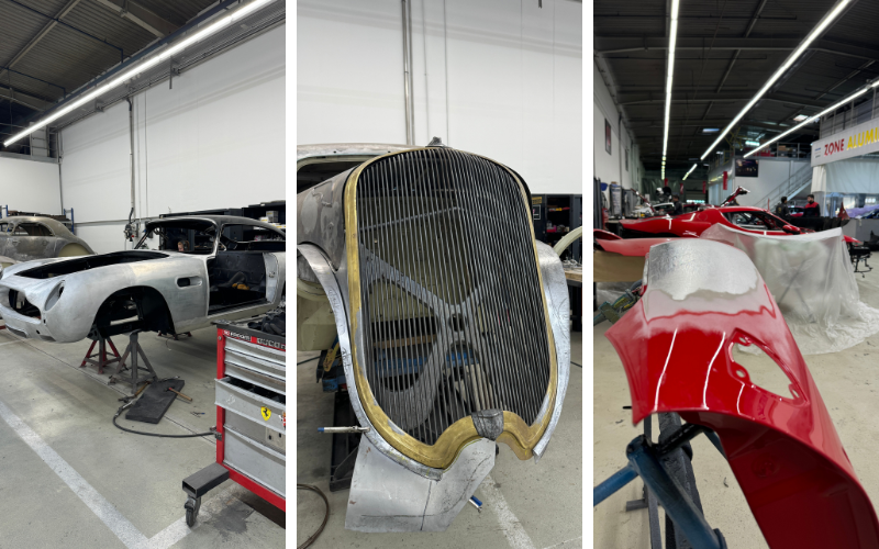 ZeCarrossery et Carrosserie Lecoq, l'atelier