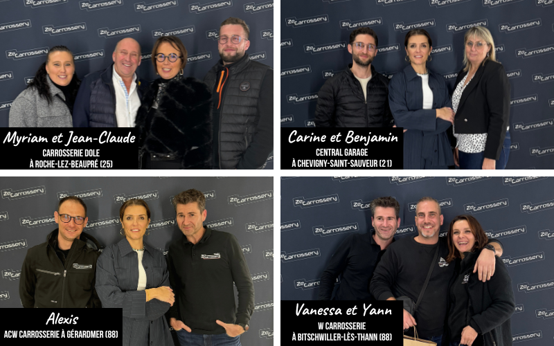 Dîner en Atelier ZeCarrossery, les carrossiers présents