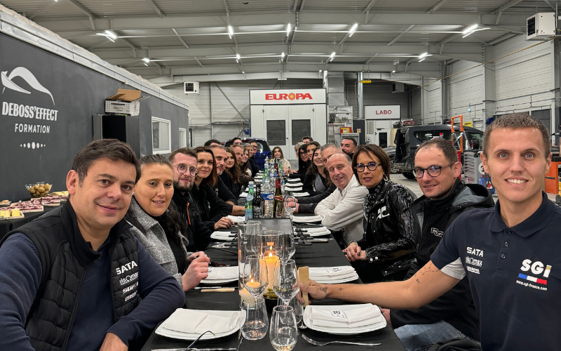 Dîner en Atelier ZeCarrossery, les partenaires et carrossiers